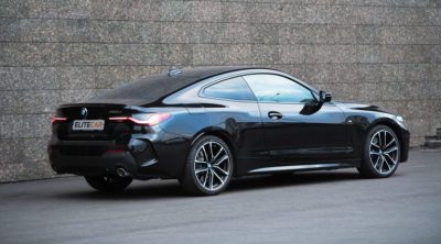 взять в аренду BMW 420d black