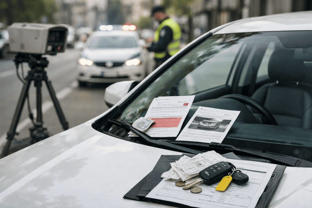 Штрафы на арендованном авто: кто платит и как избежать?