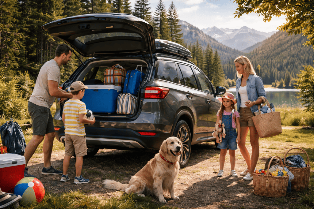 Как выбрать подходящий автомобиль для путешествий с детьми?