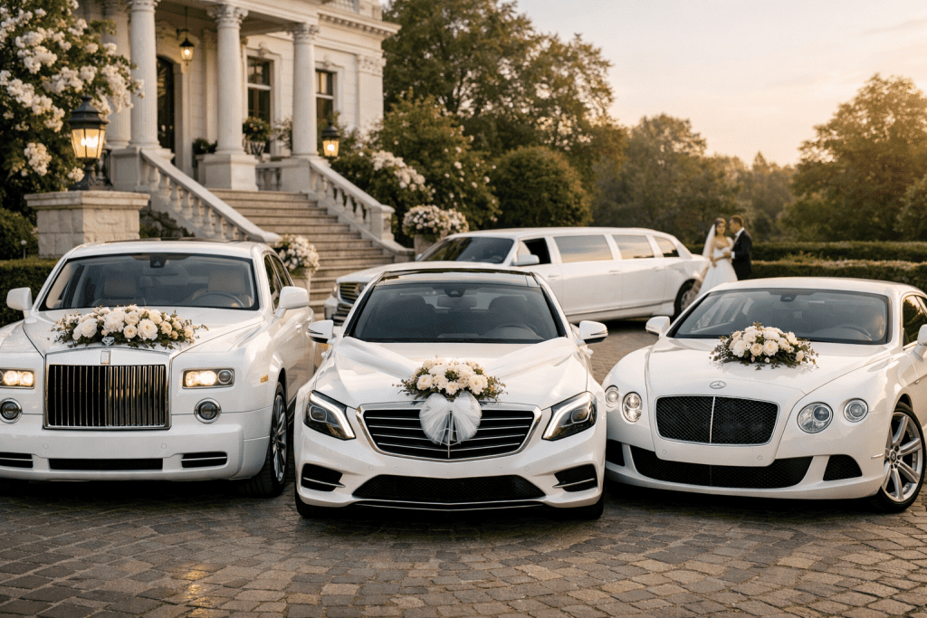 Выбор авто для свадьбы – лучшие модели и советы