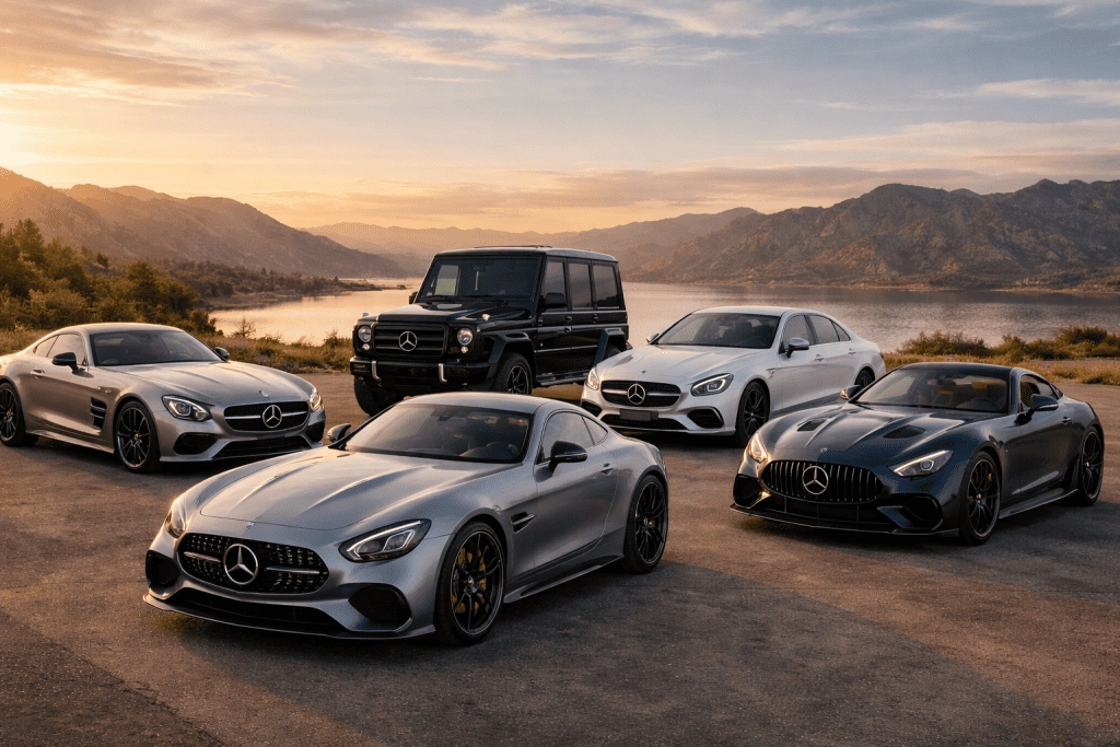 Лучшие модели Mercedes для аренды в Москве