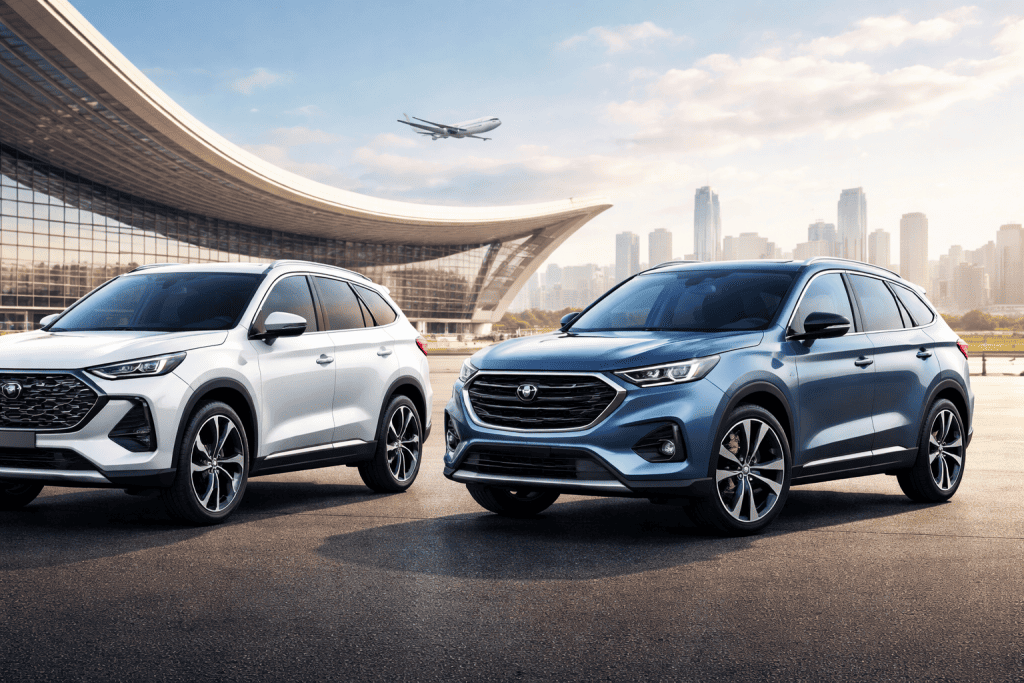 Сравнение китайских и западных кроссоверов: что выбрать для аренды?