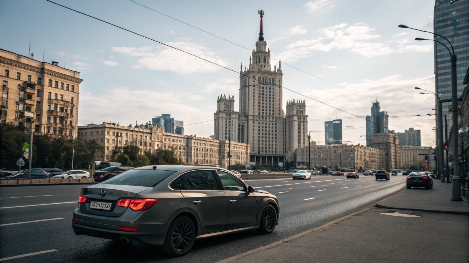 Опции аренды авто в Москве