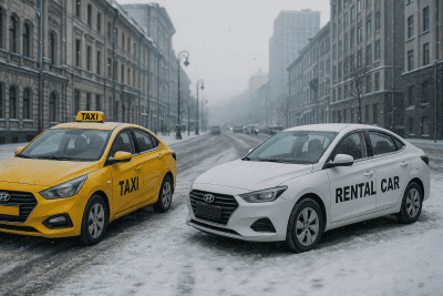 Такси или аренда авто: что выгоднее в Москве?